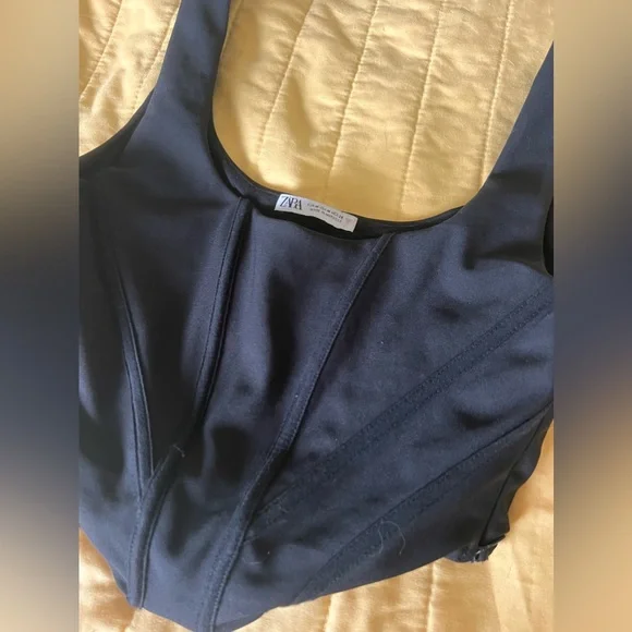 SEXY ZARA TOP WITH SIDE ZIPPER - Picture 5 of 7